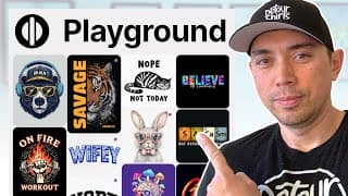 How To Use Playground AI for Print on Demand! FULL TUTORIAL