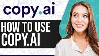 Copy.ai Tutorial 2026 | How To Use Copy.ai (Ai Writing Software)