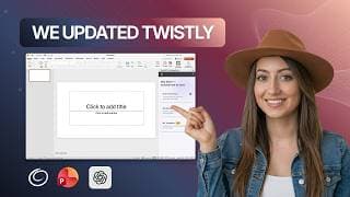Twistly Full Review — AI Presentations from Any Content, Right Inside PowerPoint