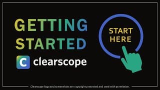 Getting Started with Clearscope