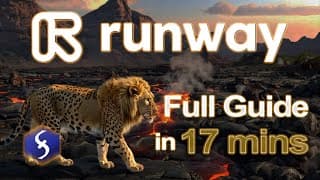 Runway AI - Tutorial for Beginners in 17 MINUTES !  [ FULL GUIDE ]