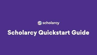 Scholarcy quickstart guide