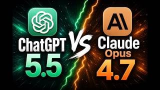 ChatGPT 5.5 VS Claude Opus 4.7
