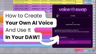 Create Your Own AI Voice Model and use it in your DAW