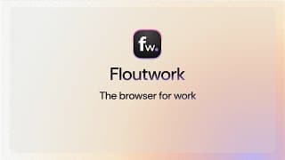 Floutwork Launch Video