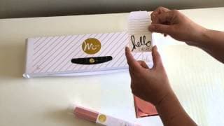 How to use the Minc Foil Applicator from Heidi Swapp
