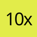 10x