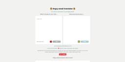 Angry Email Translator