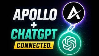 How to Connect Apollo to ChatGPT (Step-by-Step Apps Integration)
