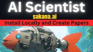 Install AI Scientist by Sakana AI Locally to Create Research Papers