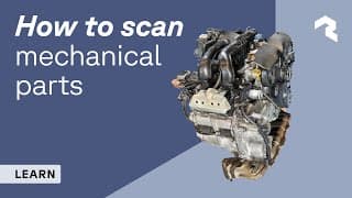How to 3D Scan Mechanical Parts with Polycam | Manufacturing & Engineering Tutorial