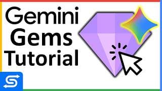 How to use Gemini Gems - Tutorial for Beginners