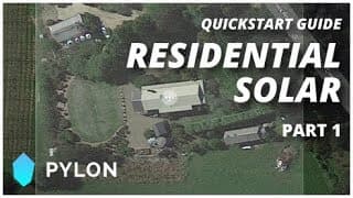 How to create a residential solar project in Pylon Observer Tutorial (1/3)