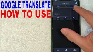 ✅ How To Use Google Translate 🔴