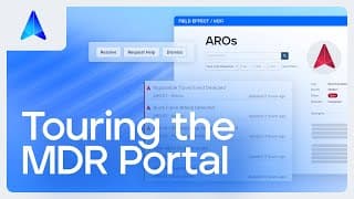 Touring the MDR Portal