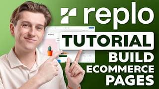 Replo Tutorial : How to Build High Converting E-Commerce Website Pages